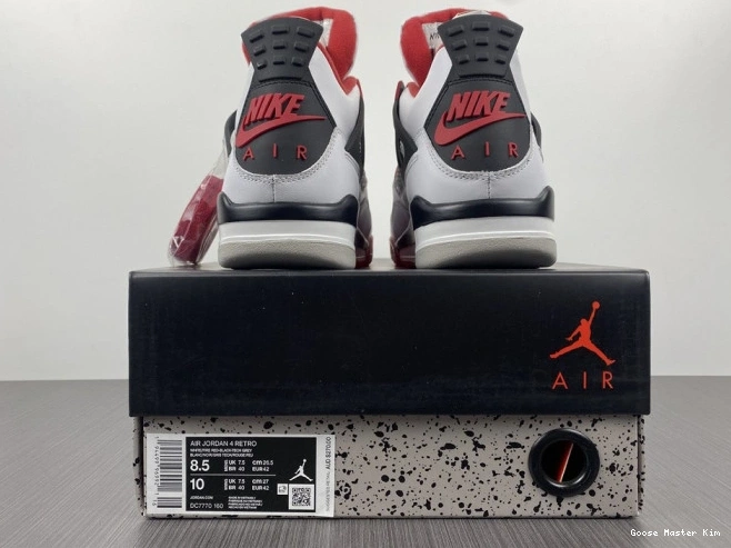 Red DC7770-160 (2020) Jordan Fire Retro Air 4 0520